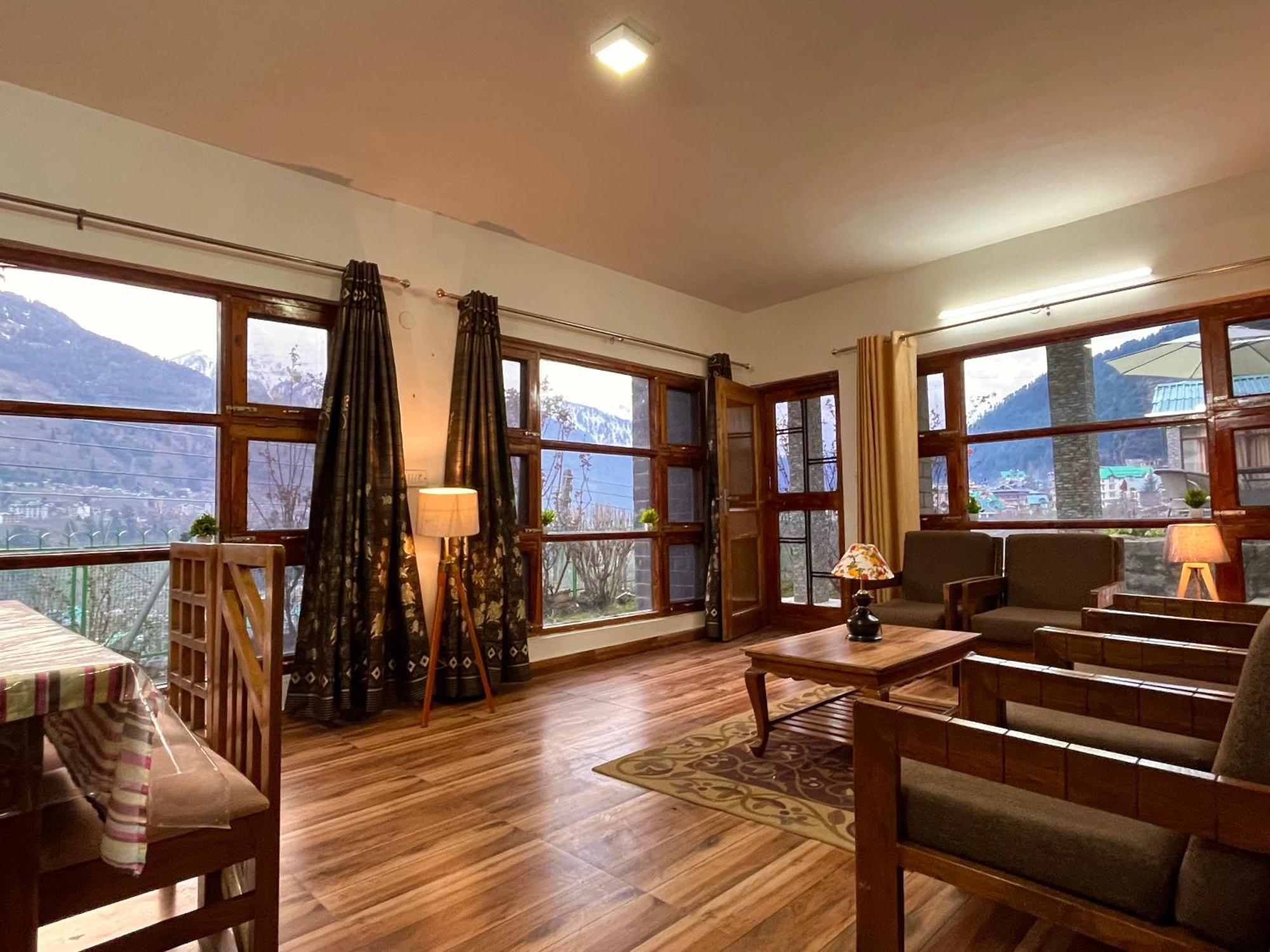 Himalayan River Mountain View 2 Bedrooms Cottage, Manali Exterior foto