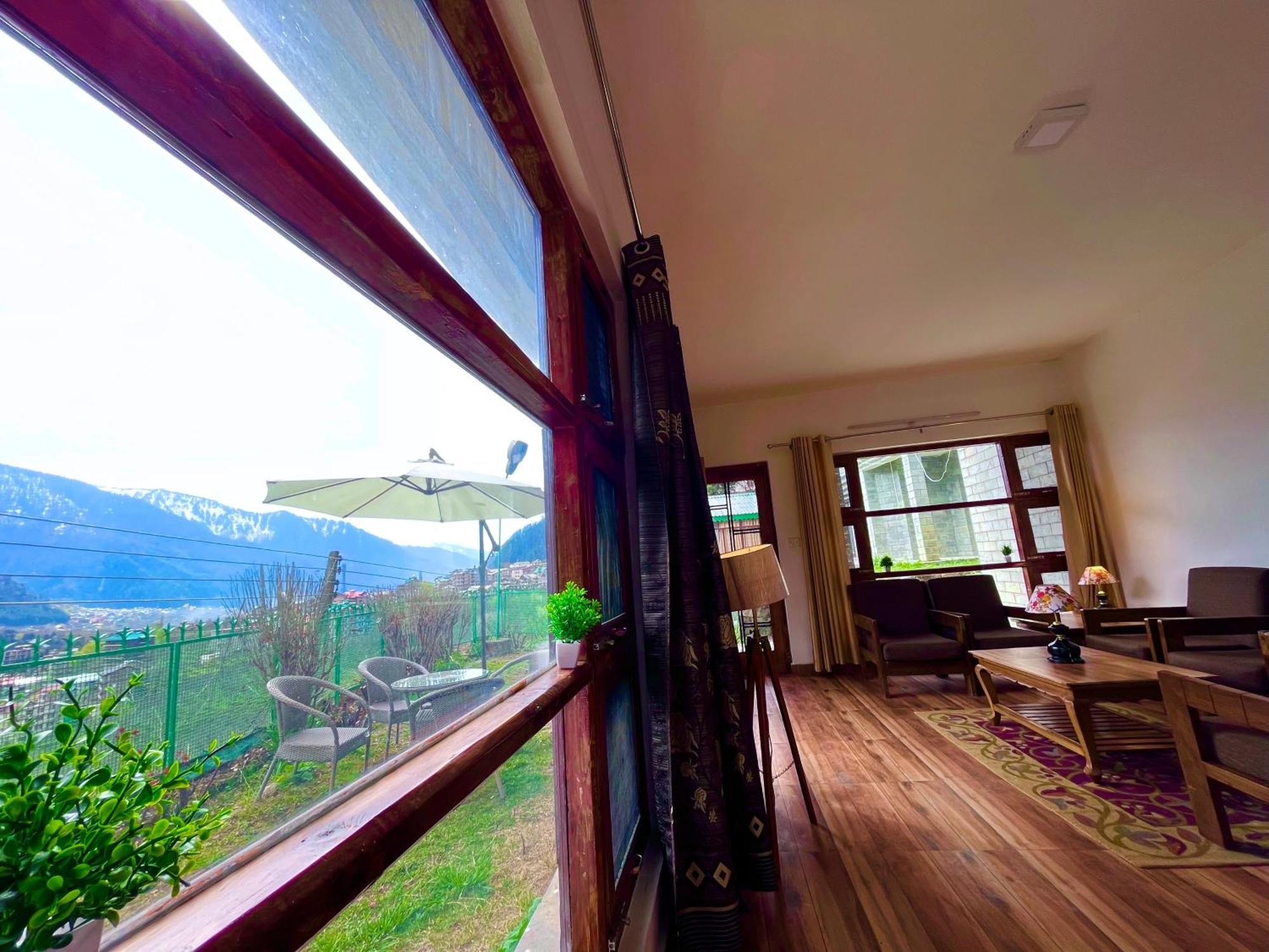 Himalayan River Mountain View 2 Bedrooms Cottage, Manali Exterior foto