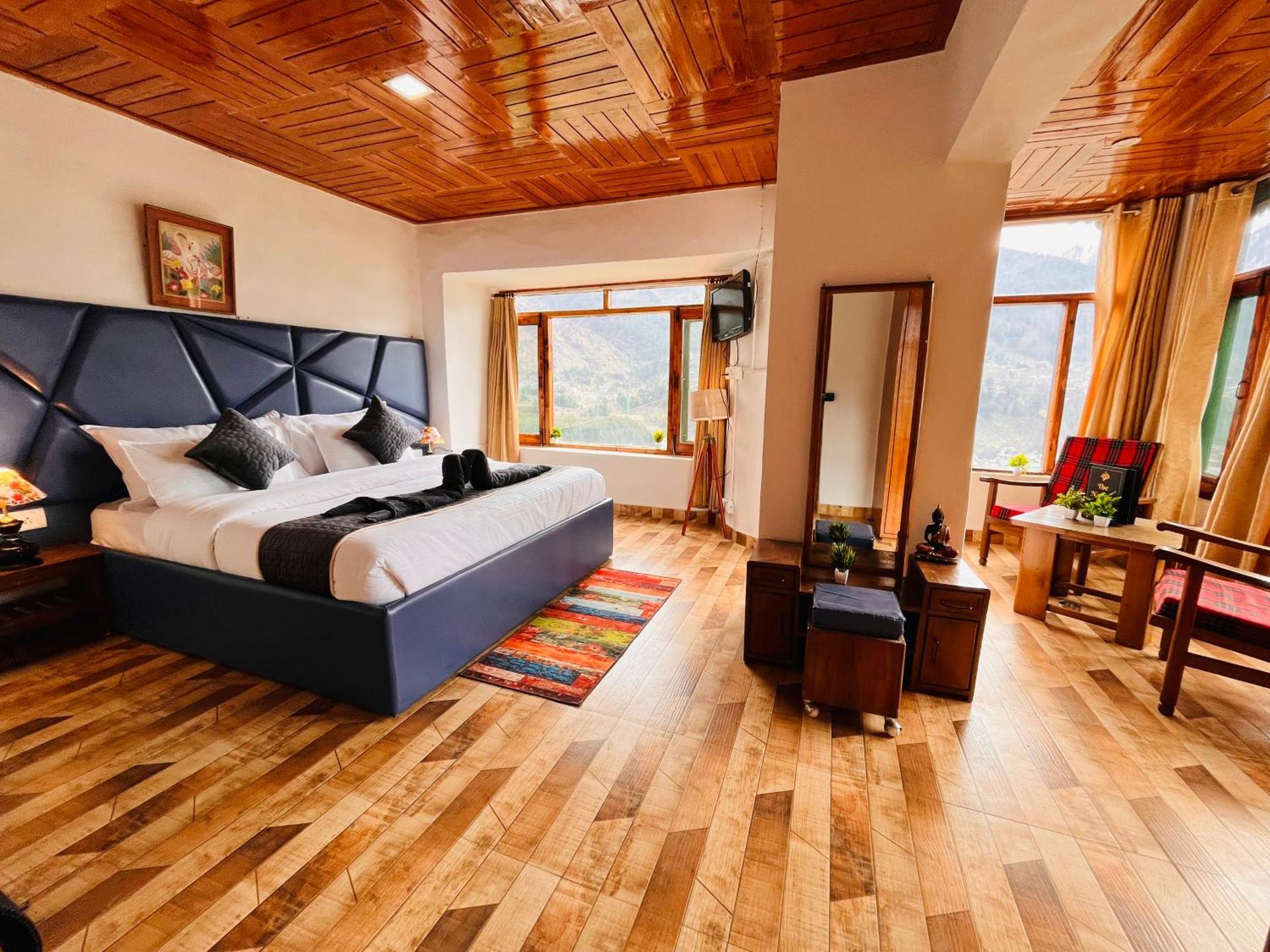 Himalayan River Mountain View 2 Bedrooms Cottage, Manali Exterior foto