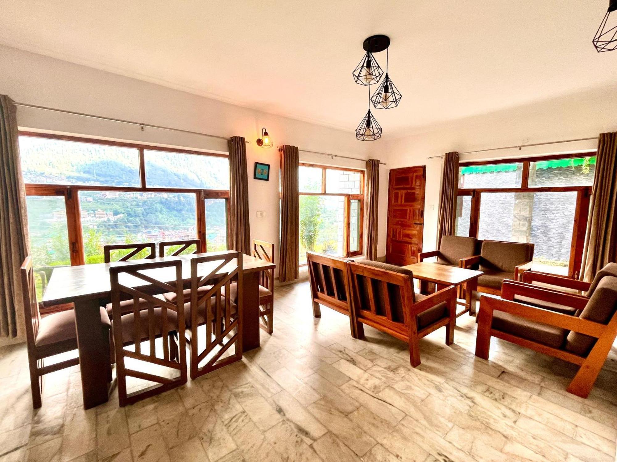 Himalayan River Mountain View 2 Bedrooms Cottage, Manali Exterior foto